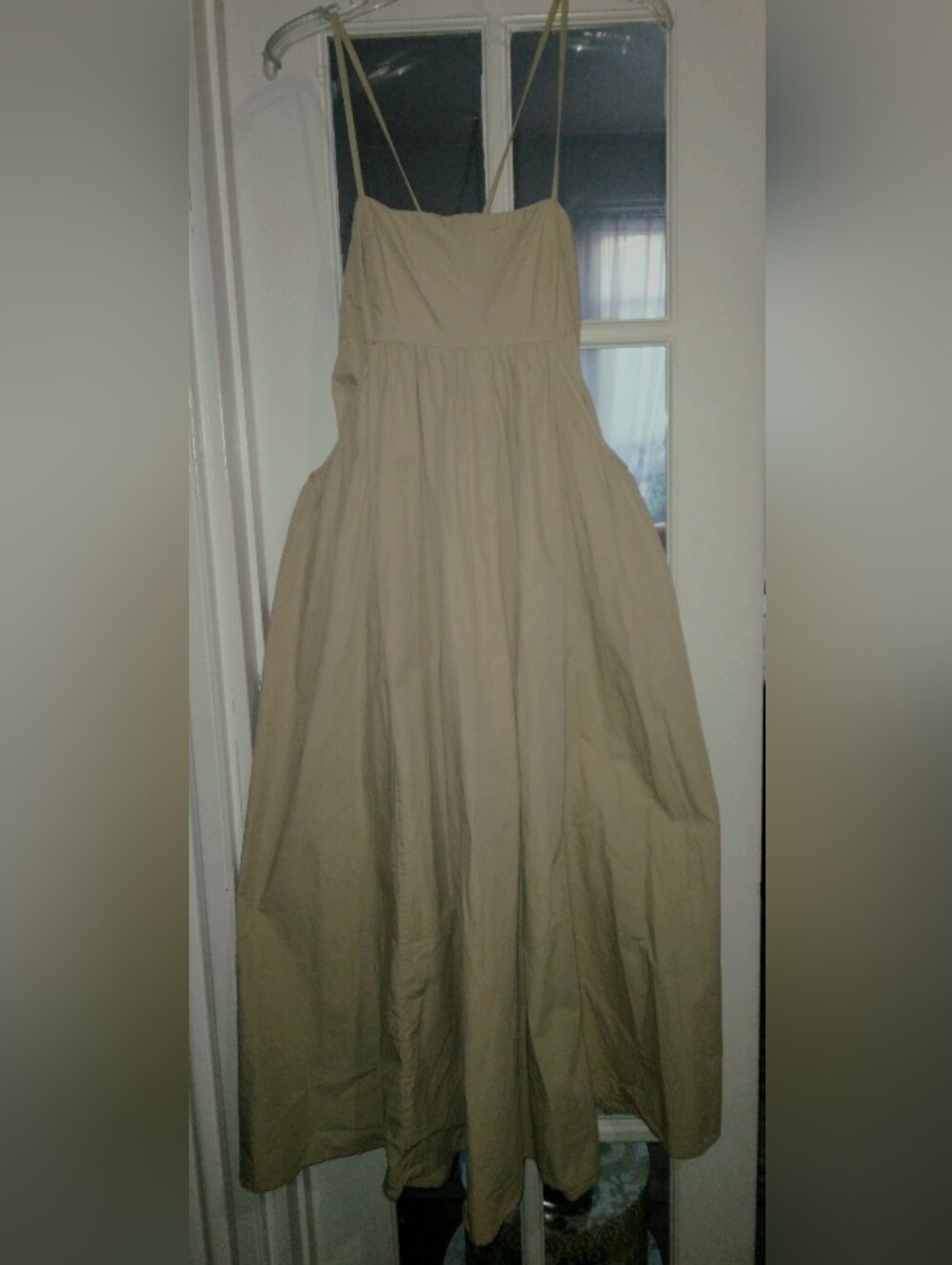 Boho Tan Midi Sun Dress - Picture 1 of 6